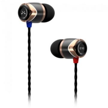 SOUNDMAGIC Casti SoundMAGIC E10 In-Ear, negru-auriu