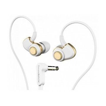 SOUNDMAGIC Casti SoundMAGIC PL30+C In-Ear , alb-auriu