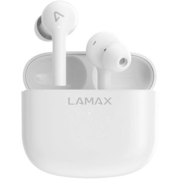 LAMAX Căști wireless Bluetooth Lamax Trims1, albe