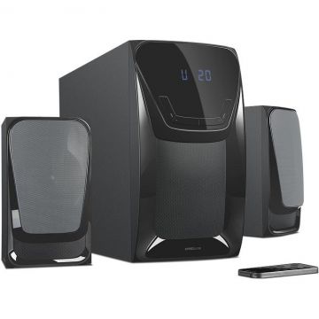 SpeedLink Sistem Boxe Speedlink Eufonia 2.1 Subwoofer, Negru