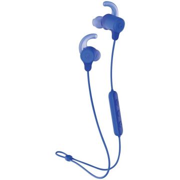 Skullcandy Casti Audio Sport In Ear Skullcandy Jib+, Wireless, Bluetooth, Microfon, Autonomie 8 ore, Blue Black