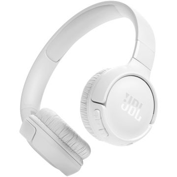 Casti JBL On-Ear, Tune 520BT White