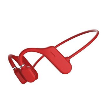 Casca Conductie Osoasa Techstar® BL-09, Rosu, Bluetooth 5.0, 3D HiFi, Sporturi in Aer Liber Casca Conductie Osoasa Techstar® BL-09, Rosu, Bluetooth 5.0, 3D HiFi, Sporturi in Aer Liber
