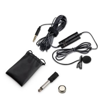 Microfon Lavaliera cu Prindere pt Smartphone si DSLR, Sunet HD, Zgomot Redus, 3.5mm, Buton Comutabil, Clips Prindere Microfon Lavaliera cu Prindere pt Smartphone si DSLR, Sunet HD, Zgomot Redus, 3.5mm, Buton Comutabil, Clips Prindere