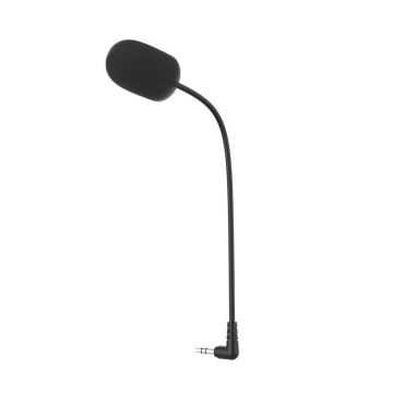 Microfon Techstar® Conexiune Jack 3.5mm, Pentru Casti Gaming, Smartphone, Tableta, PC, Laptop, Plug&Play, Negru Microfon Techstar® Conexiune Jack 3.5mm, Pentru Casti Gaming, Smartphone, Tableta, PC, Laptop, Plug&Play, Negru