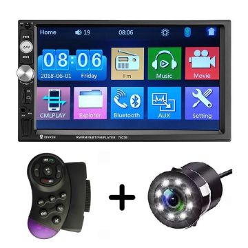 Resigilat MP5 Player Auto Universal 7023B Camera de Marsarier HD Ecran 7 Inch Bluetooth MirrorLink Android IoS Resigilat MP5 Player Auto Universal 7023B Camera de Marsarier HD Ecran 7 Inch Bluetooth MirrorLink Android IoS