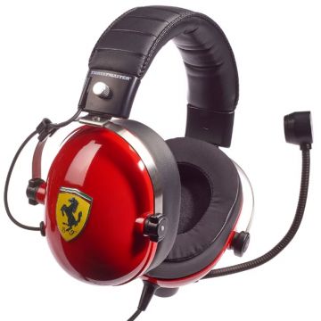 Casti Gaming Thrustmaster T. Racing Scuderia Ferrari Edition Black/Red