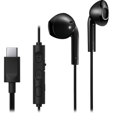 Casti In-Ear JVC HA-FR17UC-B-U, Microfon, USB-C, Negru