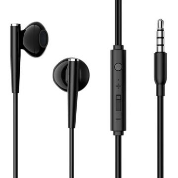 Casti Cu Fir JR-EW04 In-Ear Negru