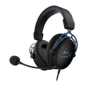 Casti Gaming Kingston Kingston HyperX Cloud Alpha S, Microfon (Negru/Albastru)