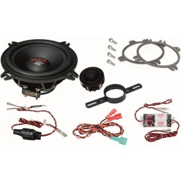 Sistem XFIT BWW 100 mm în 2 căi pentru față și spate pentru toate modelele BMW E, F și D cu crossover plug'n'play 135/90W (max/