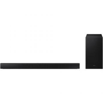 Soundbar Samsung HW-B650D, 3.1, 370W, Bluetooth, Subwoofer wireless, Dolby Digital (Negru)