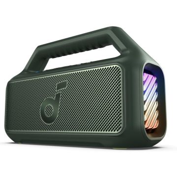 Anker Boxa portabila Anker Soundcore Boom 2, 80W, BassUp 2.0, IPX7, Lumini RGB, Bluetooth 5.3, Verde