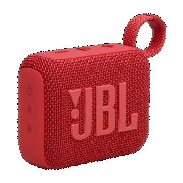 Boxa portabila JBL Go 4, 4.2 W, Bluetooth, Autonomie 7 ore, IP67 (Rosu)