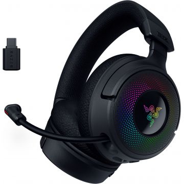 Casti Gaming Razer Kraken V4 Wireless RGB Black