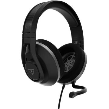 Casti Gaming Turtle Beach Recon 500, Jack 3.5mm, Difuzor 60mm, Microfon, Compatibil PC, PlayStation 4/5, Xbox One, Xbox Series X/S (Negru)