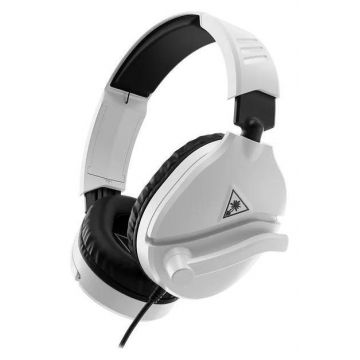 Casti Gaming Turtle Beach Recon 70X 2024, Jack 3.5mm, Compatibil Xbox, PlayStation, Nintendo Switch, PC, Mobile (Alb)