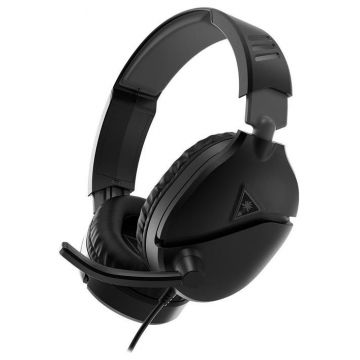 Casti Gaming Turtle Beach Recon 70X 2024, Jack 3.5mm, Compatibil Xbox, PlayStation, Nintendo Switch, PC, Mobile (Negru)