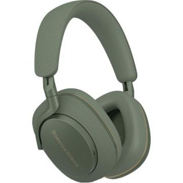 Casti Stereo Wireless Bowers & Wilkins Px7 S2e, Over-Ear, Bluetooth, ANC, Microfon, Autonomie 30 ore (Verde)