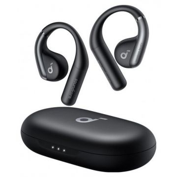 Casti Telefon Open Design Wireless  Aerofit Negru