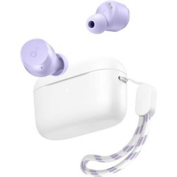 Casti True Wireless Anker SoundCore A25i, Autonomie 28 ore, Bluetooth 5.3, Violet