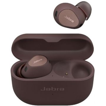 Casti True Wireless Jabra Elite 10, In-ear, Bluetooth, ANC, Google Assistant, Fast Pair, Dolby Atmos, IP57 (Maro)