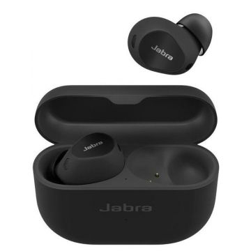 Casti True Wireless Jabra Elite 10, In-ear, Bluetooth, ANC, Google Assistant, Fast Pair, Dolby Atmos, IP57 (Negru Gloss)