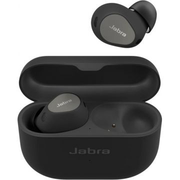 Casti True Wireless Jabra Elite 10, In-ear, Bluetooth, ANC, Google Assistant, Fast Pair, Dolby Atmos, IP57 (Negru Titanium)