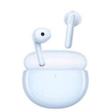 Casti True Wireless Oppo Enco Air3i, Bluetooth 5.3, In-Ear, Microfon, Autonomie 35 ore, Fast Pairing, Waterproof IPX4 (Albastru)