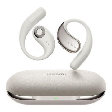 Casti True Wireless Xiaomi OpenWear Stereo BHR8473GL, Bluetooth, Control tactil, Anulare zgomot cu AI, IP54 (Bej)