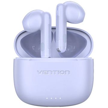 Casti Vention In-Ear, Elf Earbuds E03 TWS Bluetooth 5.3 Purple