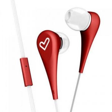 ENERGY SISTEM Casti Energy Earphones Style 1+ , rosu