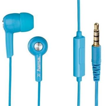 Hama Headset Hama HK2114 in-ear, albastru