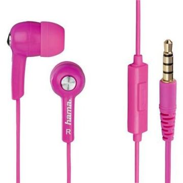 Hama Headset Hama HK2114 in-ear, pink