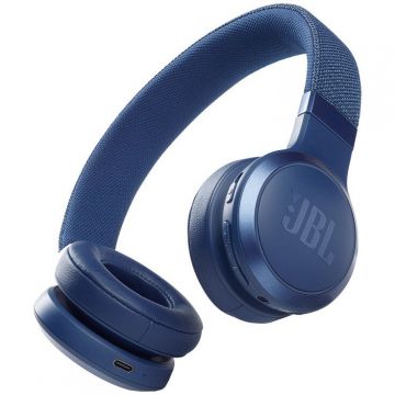 JBL Casti JBL Live 460NC Blue, Bluetooth