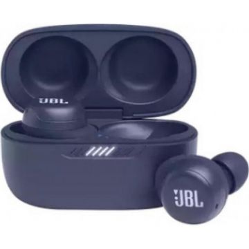 JBL Casti True Wireless in-ear JBL LIVE Free NC+ Bluetooth Active Noise Cancelling Touch Control Waterproof Albastru