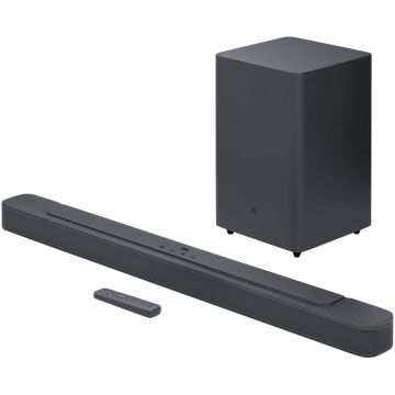 JBL Soundbar JBL BAR 2.1 Deep Bass (MK2), 2.1, 300W, Dolby Digital, Bluetooth, Wireless Subwoofer, Negru