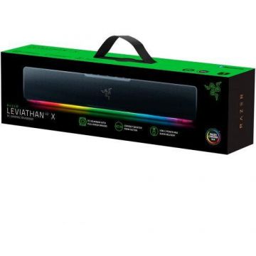 Razer Soundbar Razer Leviathan V2 X, Bluetooth, Negru