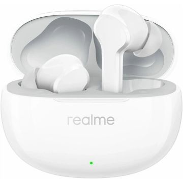 REALME Casti In-Ear Realme T110, True Wireless, Bluetooth, Alb