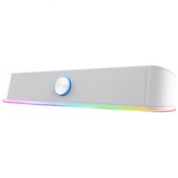 Soundbar GXT619W Thorne RGB  ABS 2 Tweetere 4Ohm  12W USB Alb