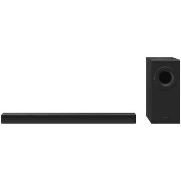 Soundbar Panasonic SC-HTB490EGK, 2.1 canale, 320W, Wireless Subwoofer, Bluetooth 4.2, Dolby Digital