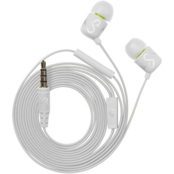 Trust TRUST Casti in-ear Trust Duga, Alb Tip: Căşti Cu Microfon Lungime Cablu: 120 cm Conectare: 3,5 Jack