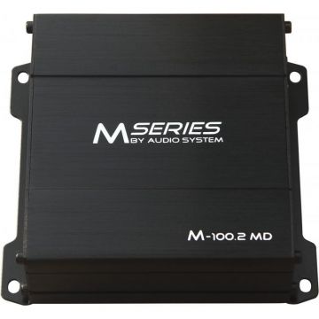 Amplificator Audio-Systems M-100.2 MD, 2 x 150 watts, in 2 sau 4 ohm, dimensiune micro clasa D