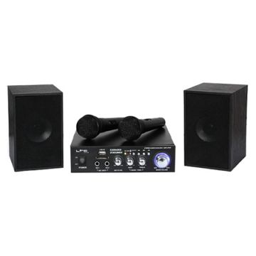 SET KARAOKE AMPLIFICATOR USB 2MIC+2 BOXE MODEL NOU