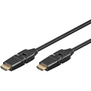 cablu hdmi hispeed cu eternet 360° 2m