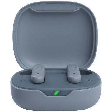 Casti audio in-ear JBL Vibe 300, True Wireless, Bluetooth, Deep Bass, Touch Control, Albastru