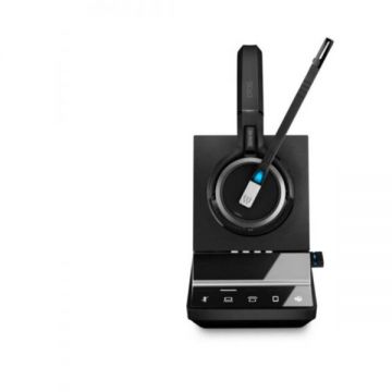 Casti Audio pentru Birou IMPACT SDW 5066T - 1001039 Certificare Microsoft Teams Wireless DECT Negru