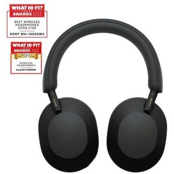 Casti Audio Wireless WH-1000XM5 Noise Cancelling Bluetooth Negru