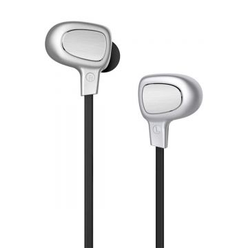 Casti In-Ear Baseus, Encok B15 Seal, Wireless, Bluetooth, Silver/White