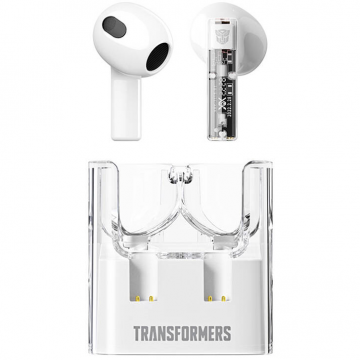 Casti TF-T08 Transformers  True Wireless 96dB Bluetooth 13mm  	USB-C Alb